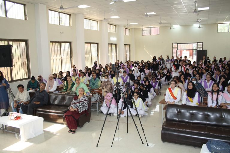 International Disaster Risk Reduction Day 2023 - Event by Shehersaaz at Government Associate College for Women, Dhok Mangtal Rawalpindi ( (13)
