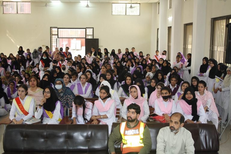 International Disaster Risk Reduction Day 2023 - Event by Shehersaaz at Government Associate College for Women, Dhok Mangtal Rawalpindi ( (14)