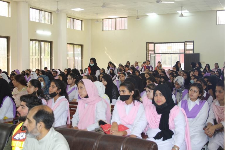 International Disaster Risk Reduction Day 2023 - Event by Shehersaaz at Government Associate College for Women, Dhok Mangtal Rawalpindi ( (15)