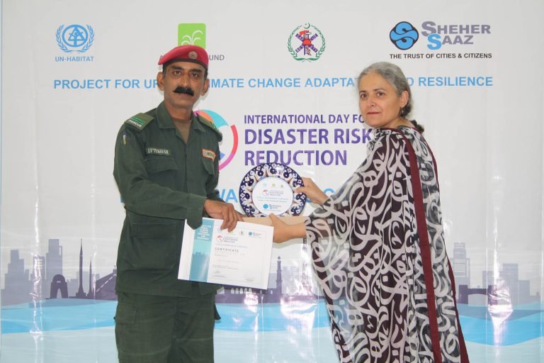 International Disaster Risk Reduction Day 2023 - Event by Shehersaaz at Government Associate College for Women, Dhok Mangtal Rawalpindi ( (26)