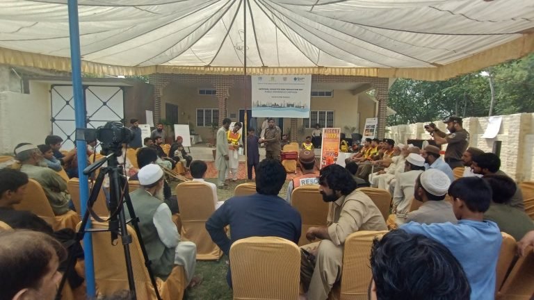 Public Awareness Campaign on National Disaster Risk Reduction Day - October 08 - Nowshehera by Shehersaaz (14)