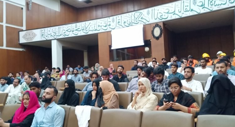 Shehersaaz Commemorates International Day for Disaster Risk Reduction at AIOU (22)