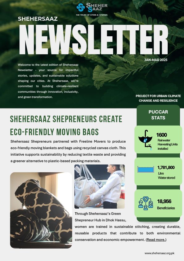Shehersaaz Newsletter Jan- Mar 2025