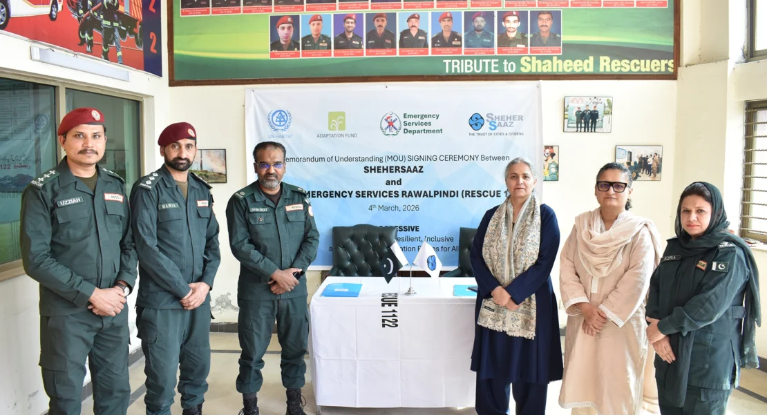 Shehersaaz Partners with Rescue 1122 for Safety and Resilience
