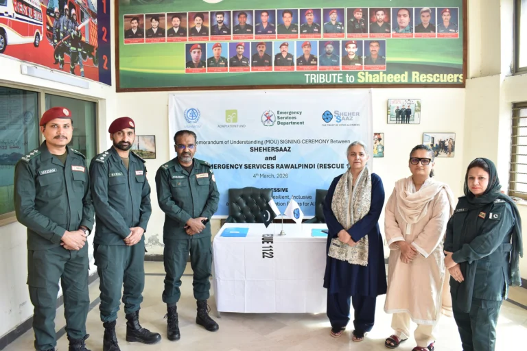 Shehersaaz Partners with Rescue 1122 for Safety and Resilience