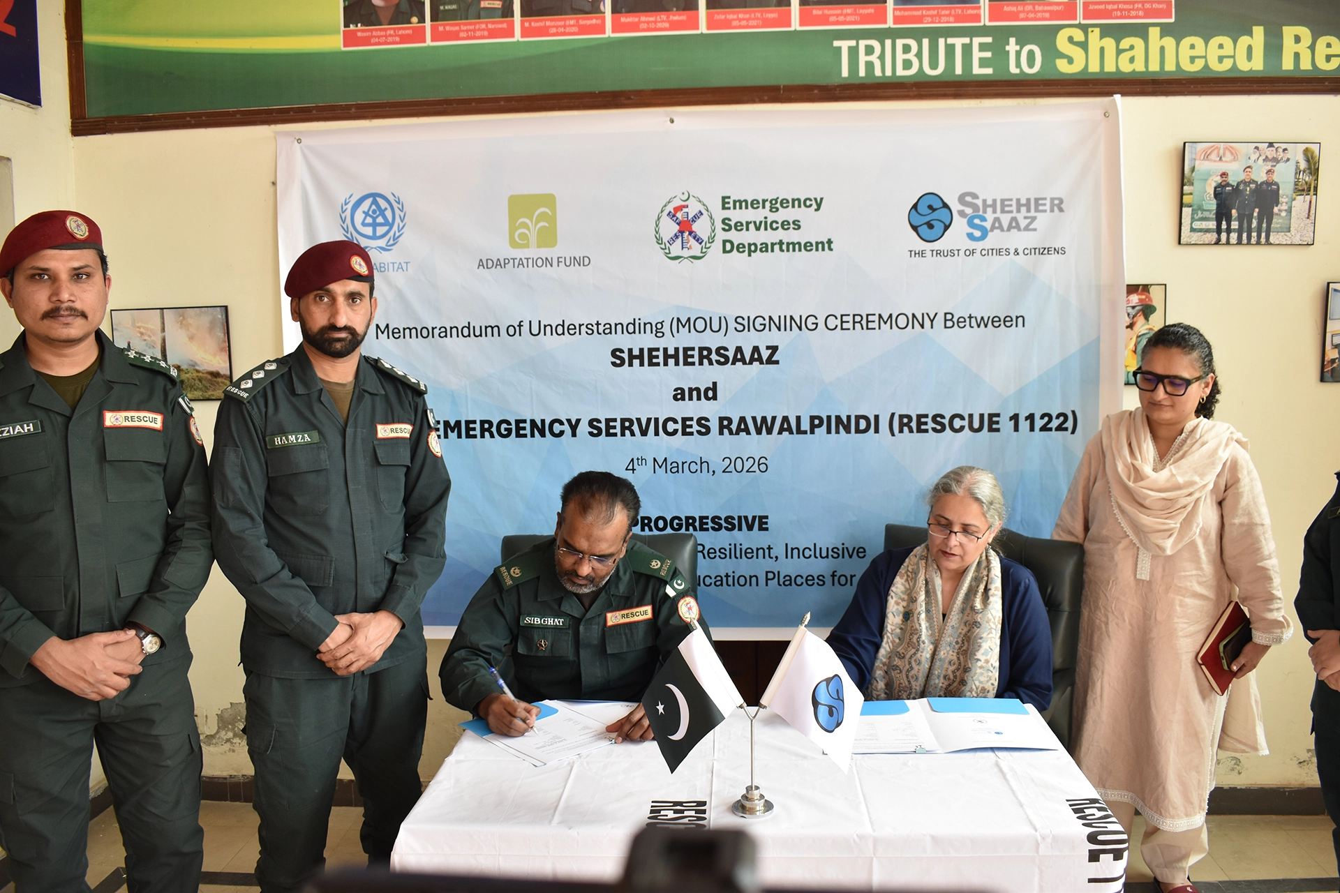 Shehersaaz Partners with Rescue 1122 for Safety and Resilience